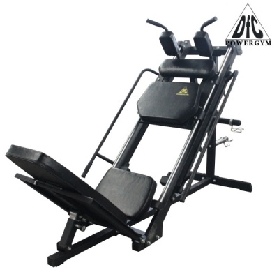 Жим ногами DFC POWERGYM HM028 Гиперэкстензии, скамьи, стойки #1