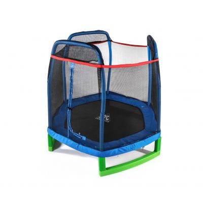 Батут с сеткой для детей в возрасте от 3 до 9 лет DFC JUMP KIDS 7 (7FT-JD-B) Сетка шлифовальная #1